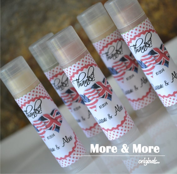 Items similar to Wedding Favors Lip Balms Set of 100 Bridal