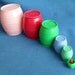 Kittie in the Kegs Vintage 50s Kitty Cat Childs Toy