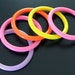 Set of 5 Vintage 1960's Multicolor Bangle Bracelets plus BONUS - SALE