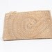 Vintage 1950's Cream Beaded Clutch