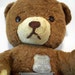 1960's smokey the bear stuffed animal