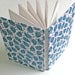 Blue Paisley Handmade Journal - Available to Ship Now