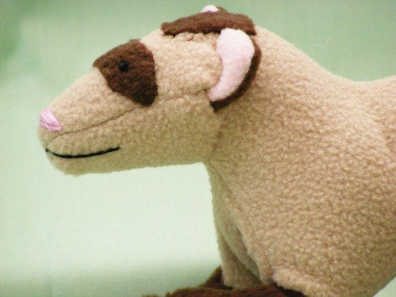 toy ferret stuffed animal