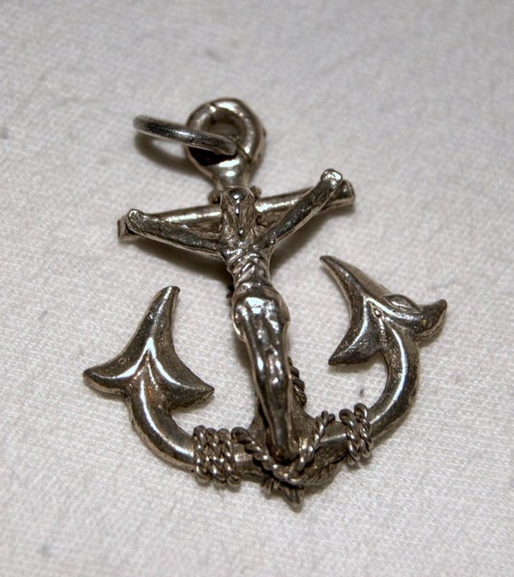 Sterling Silver Sailors Crucifix