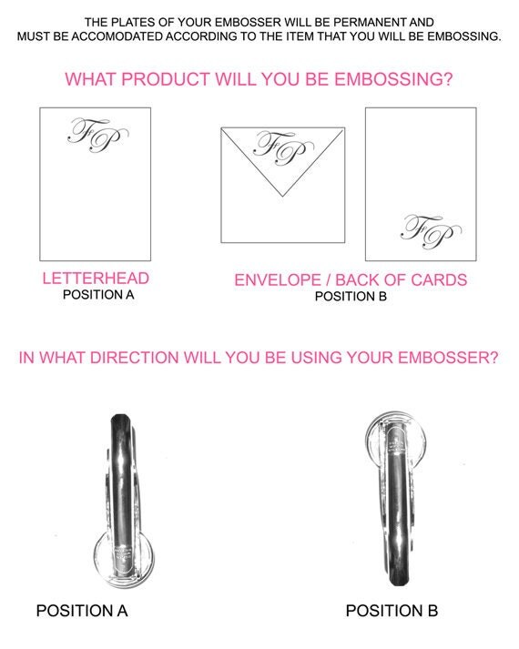 Custom Embosser Stamp Embossing Stamp Custom Embosser