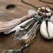 Asterion - assemblage cluster charm necklace - tribal sci-fi
