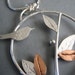 Bird and Leaf Pendant