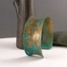 Turquoise Brass Cuff