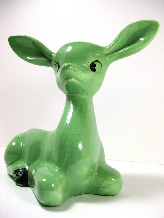 vintage deer planter vintage deer planter