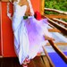 Hand Dyed Mermaid Crinoline in Blush - - - Custom Colors Available