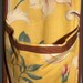 1940's 1950's Floral 8 Pocket Shoe Hanger