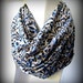 Topsy curvy Beautiful Shades Of Blue Infinity Scarf