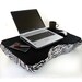 Jumbo Faux Leather Zebra Laptop Lap Desk