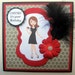 Handmade WINE Happy Birthday card can be PERSONALIZED
