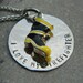 I love my Firefighter with Boot Necklace