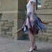 upcycled clothing . tattered skirt . shaken not stirred