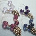 Grape Wine Charms Set of 4