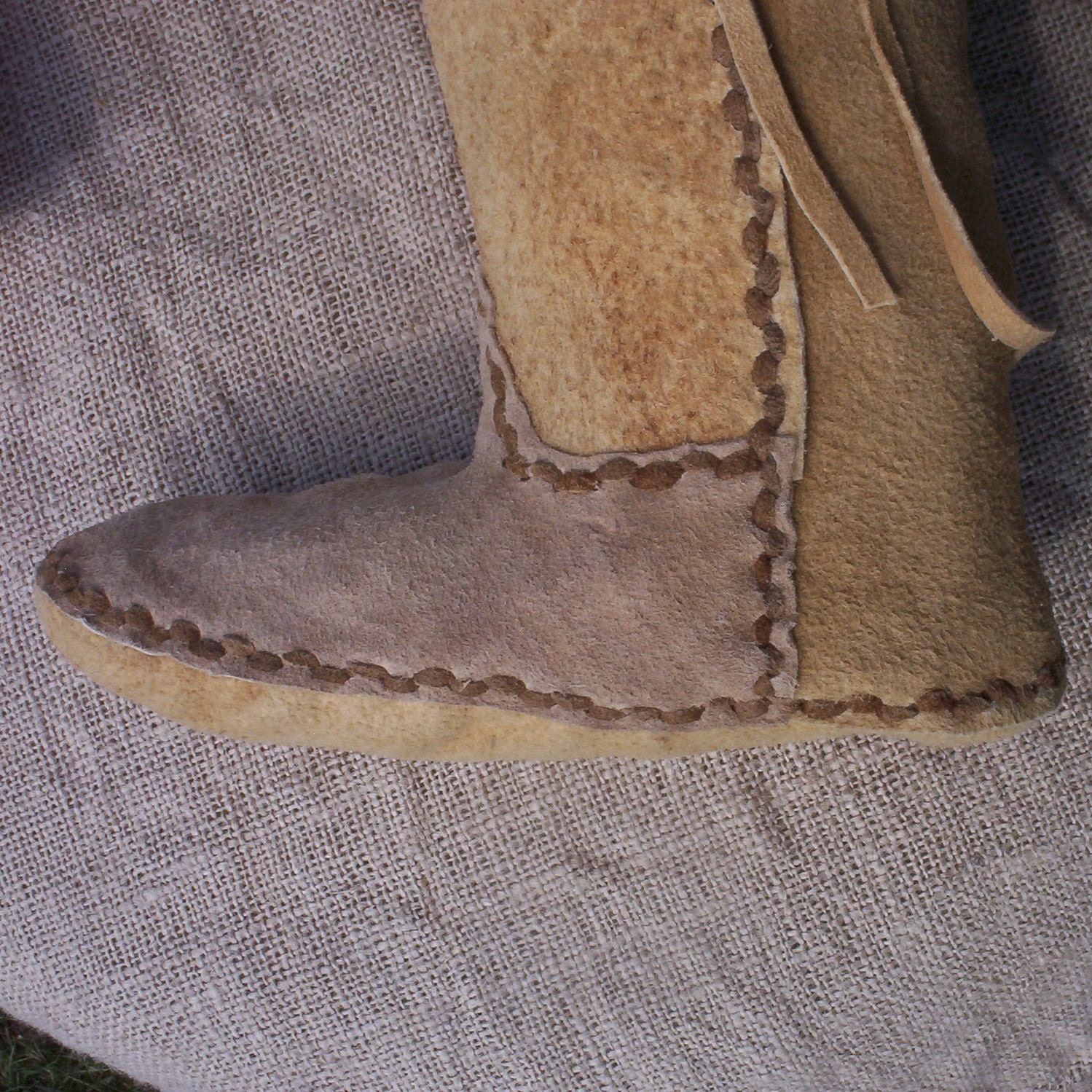 plains boot moccasin pattern
