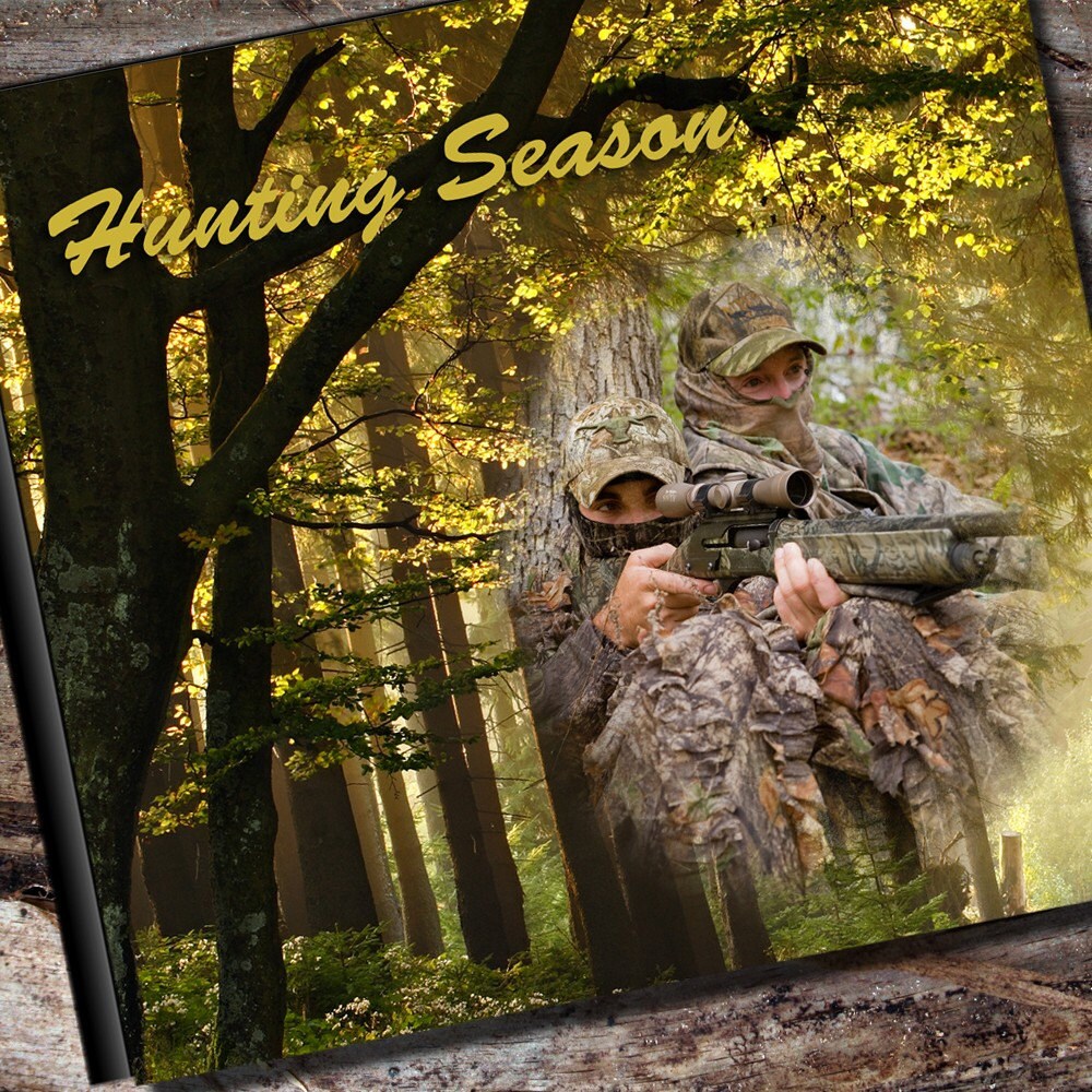 Custom Hunting Photo Album or Scrapbook by AlbumOptions on Etsy