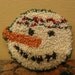 Primitive, Jolly Snowman Face Needle Punch (Pattern)