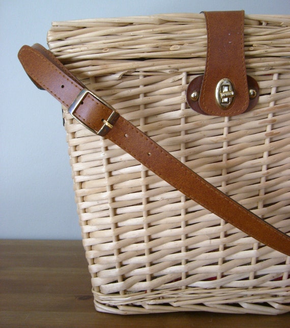 Woven Picnic Basket