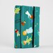 Adjustable paperback book cover - Peter Pan on emerald green
