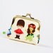 Deep mum - Cute kids on yellow - metal frame purse