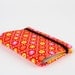 Card holder - Petit Pan Kukiko red