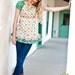 SALE Pink Fig Flower Child Boutique Style Peasant Top No. 27 Sewing Pattern Tween Teen size 10 to 16 years 6-8 missy