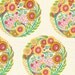 Parisville TOPIARY Circles Sprout Green by Tula Pink for Free Spirit Fabrics - 1 yard