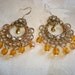 Vintage Style Handmade Chandelier Earrings