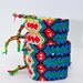 The Original Swarovski Crystal Friendship Bracelet- Snapdragon Design ( Blue, Black, Red, Yellow, & Pink)