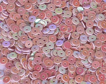 100 sequins line texture........PEACH/ KBRS058