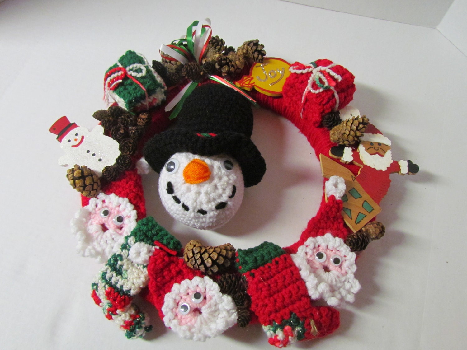 Crochet Christmas Wreath End of Inventory Sale