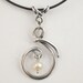 Lisa - Sterling expectant mother pendant
