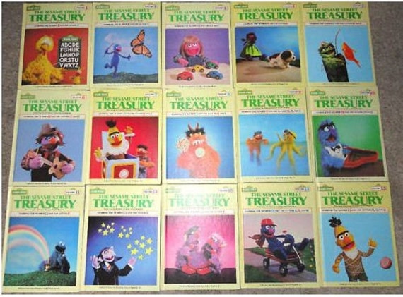 The Sesame Street Treasury 15 Volume Set of Books