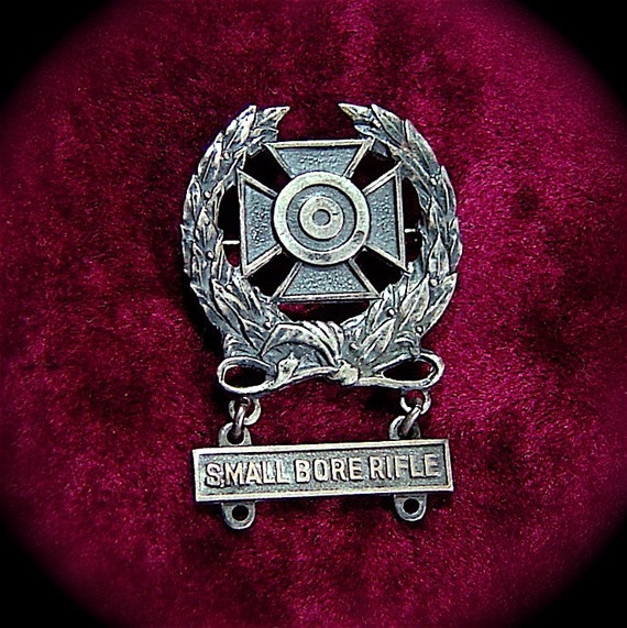WW2 Small Bore Rifle Sterling Marksmanship Medal