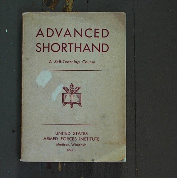 Advanced Shorthand Text Book