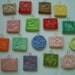 ZODIAC Ceramic Mosaic Tile Pendants - YOUR Choice of ONE