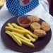 Chicken Nuggets Fast Food Kids Meal Fun Soap Set - AN AJSWEETSOAP EXCLUSIVE - Food Soap - Kids Soap - Childrens Soap - Novelty Gift
