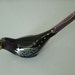 Vintage 80s Fenton Happiness Bird Amethyst