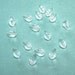 11x7mm Clear Crystal Teardrops - Pack of 16 (Item 650)