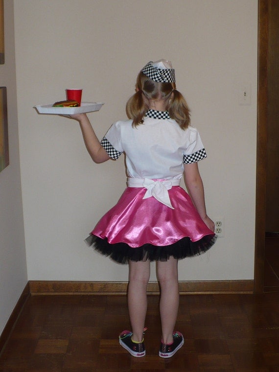 50's diner waitress outfit