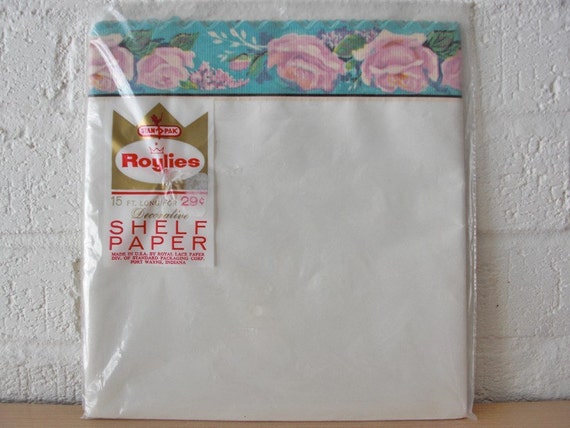 vintage aqua pink rose shelf paper shabby chic style vintage aqua pink rose shelf paper shabby chic style