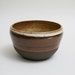 Wheel Thrown black mountain clay noodle or rice bowl
