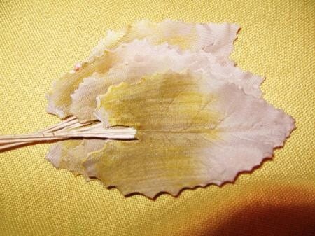 Vintage Millinery Leaves and Flowers
