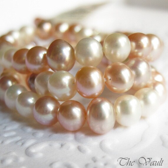Natural freshwater pearl colors 56mm potato shape 16 inch