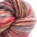 Faerie, Big Skein, HandSpun and Hand dyed blend of Silk, Alpaca, Merino and Blue Faced Leicester Yarn, Single, worsted, 135 yards