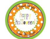 Personalized Stickers, Pumpkins, Halloween,Children,Party, Favor stickers,Personalized Stickers Set of 24 Il_170x135