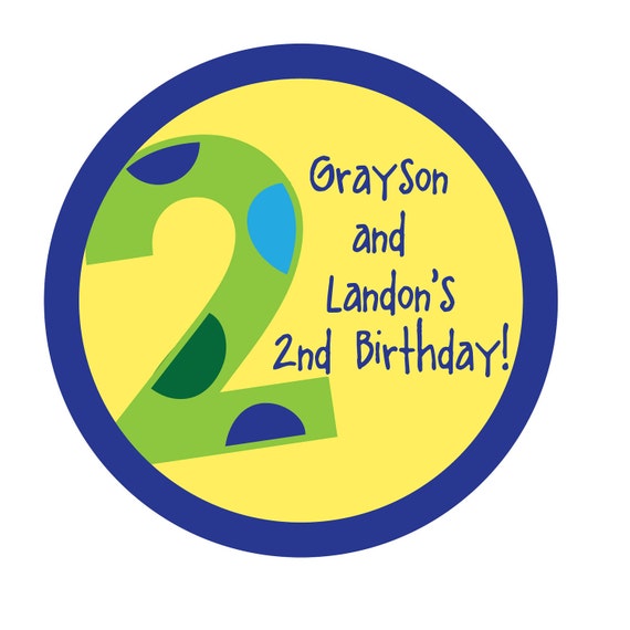 Personalized Stickers,birthday stickers,sticker labels Il_570xn